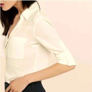 The Limited - The Ashton Shirt in Ivory - Medium